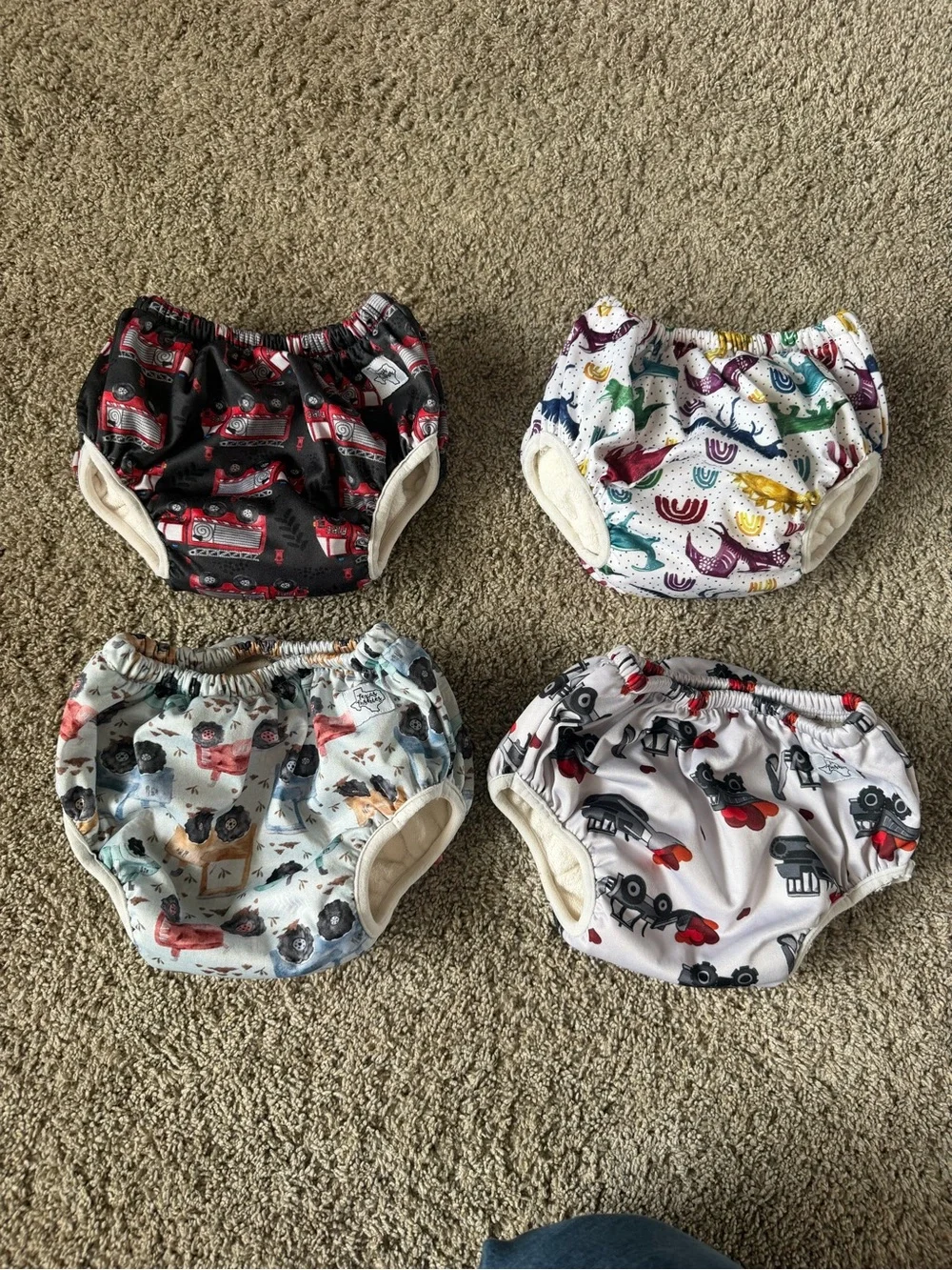 2T-5T Texas Tushies all in one reuseable diapers